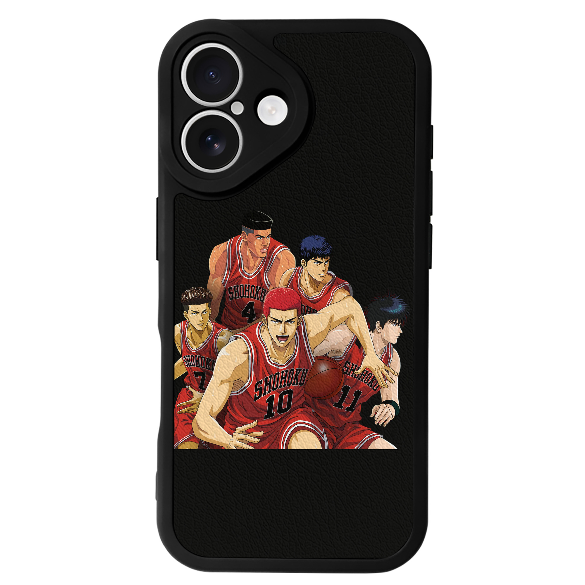 （画像用） SLAM DUNK／スラムダンク 【iPhone 16シリーズ対応】シリコンスマホケース（レザー調） 材質：シリコン